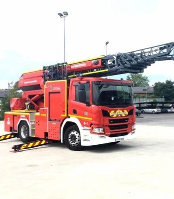 ScaITT: Chasis Scania en los camiones de bomberos